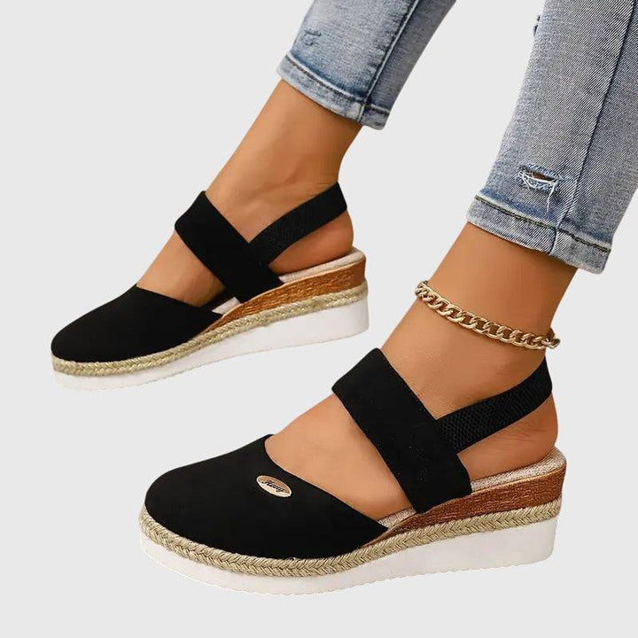 Harriet™ orthopaedic sandals by Emma & Rose Cape Town featuring cushioned straps and supportive sole for comfortable walking.