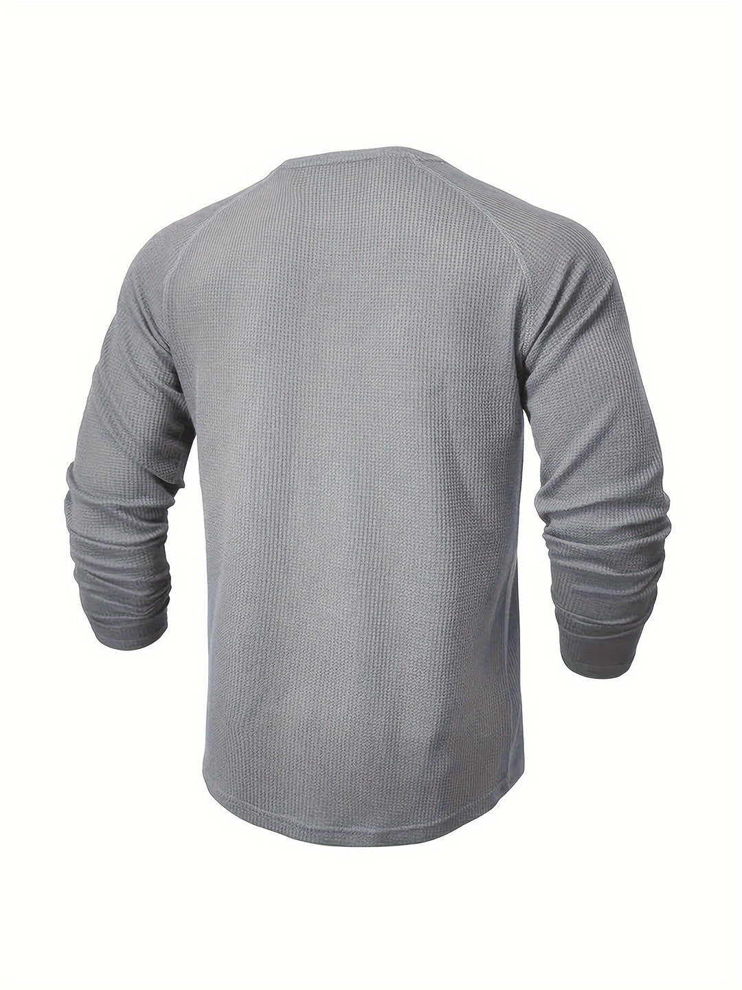 LAURENT MONACO | TEXTURED HENLEY T-SHIRT FOR MEN