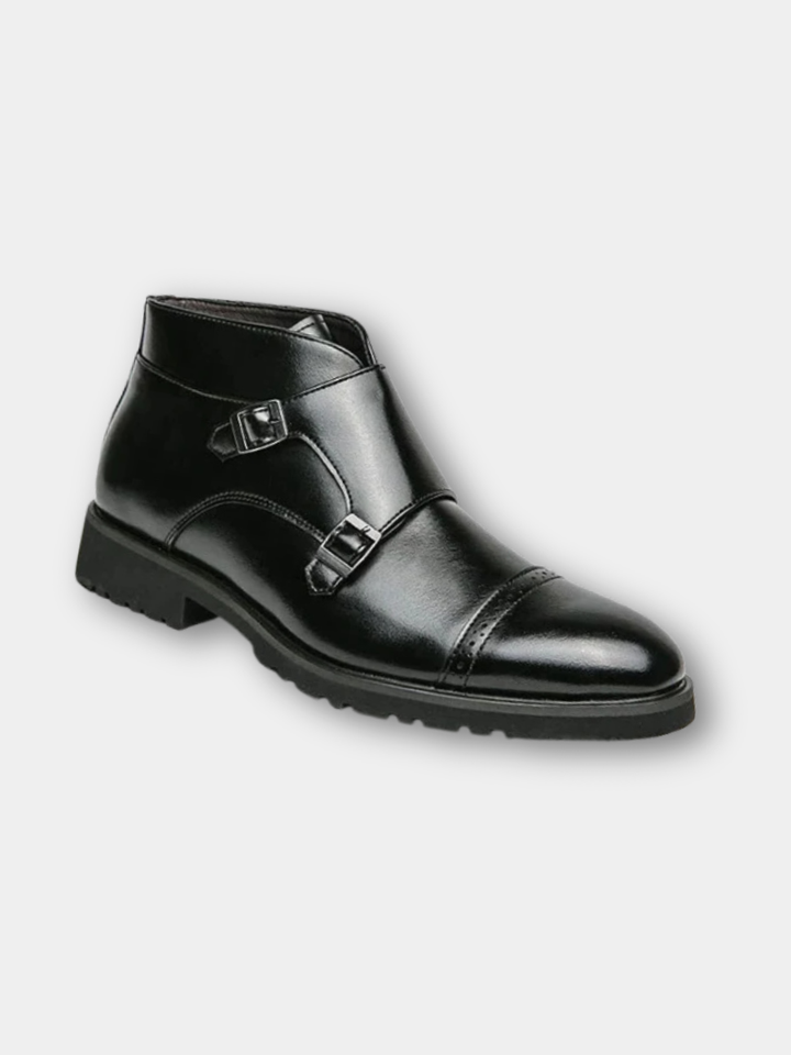 LAURENT MONACO | DOUBLE BUCKLE BOOTS