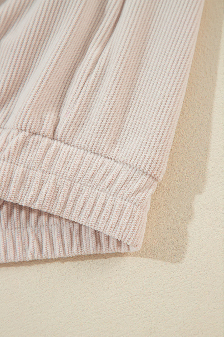Fiona – Casual Corduroy Jacket with Hood for a Relaxed Style