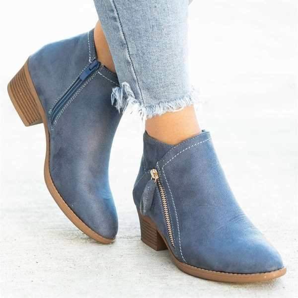 Odile - Elegant and Comfortable Leather Boots for Women