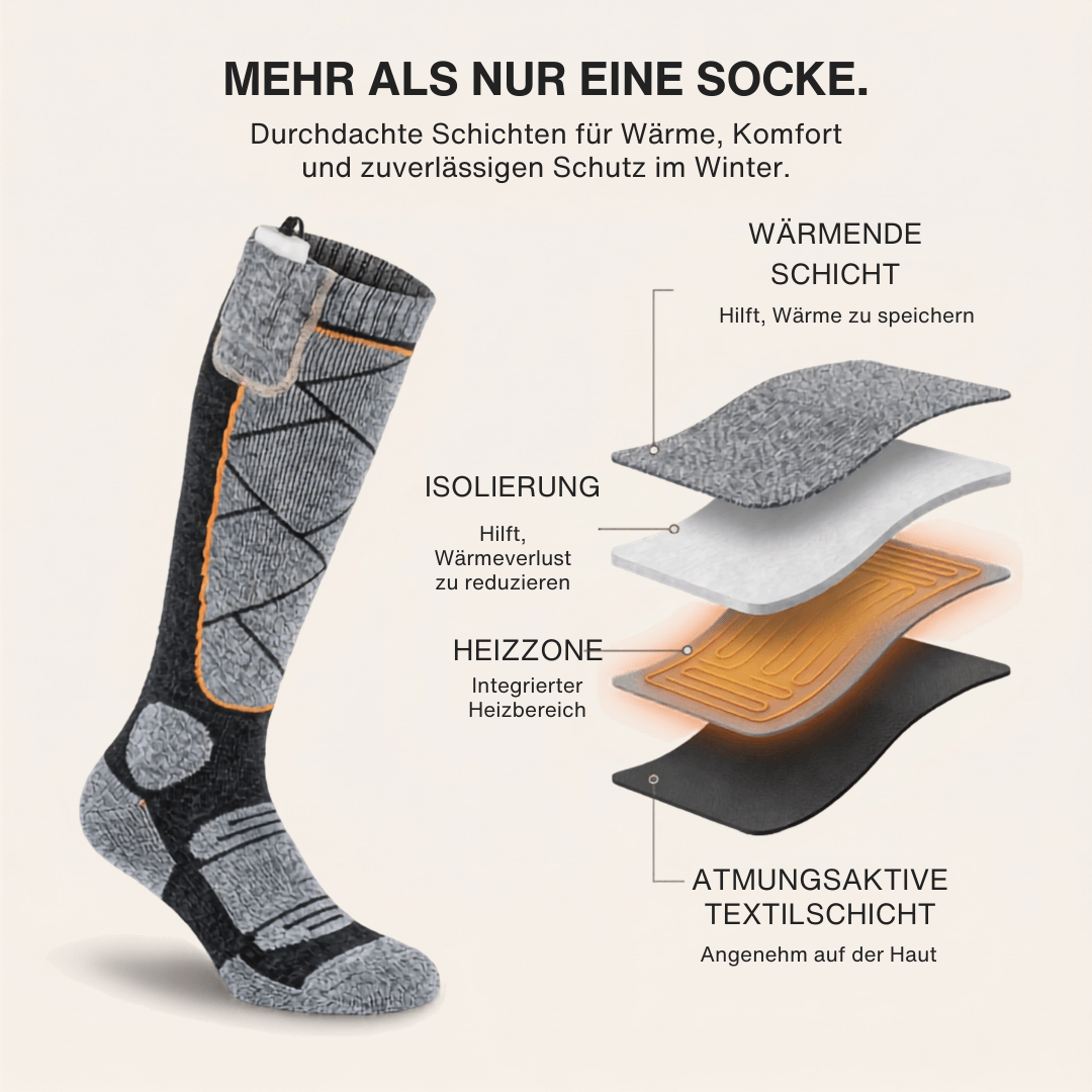 FootWarm™ Thermo Heating Socks for Cold Winter Days