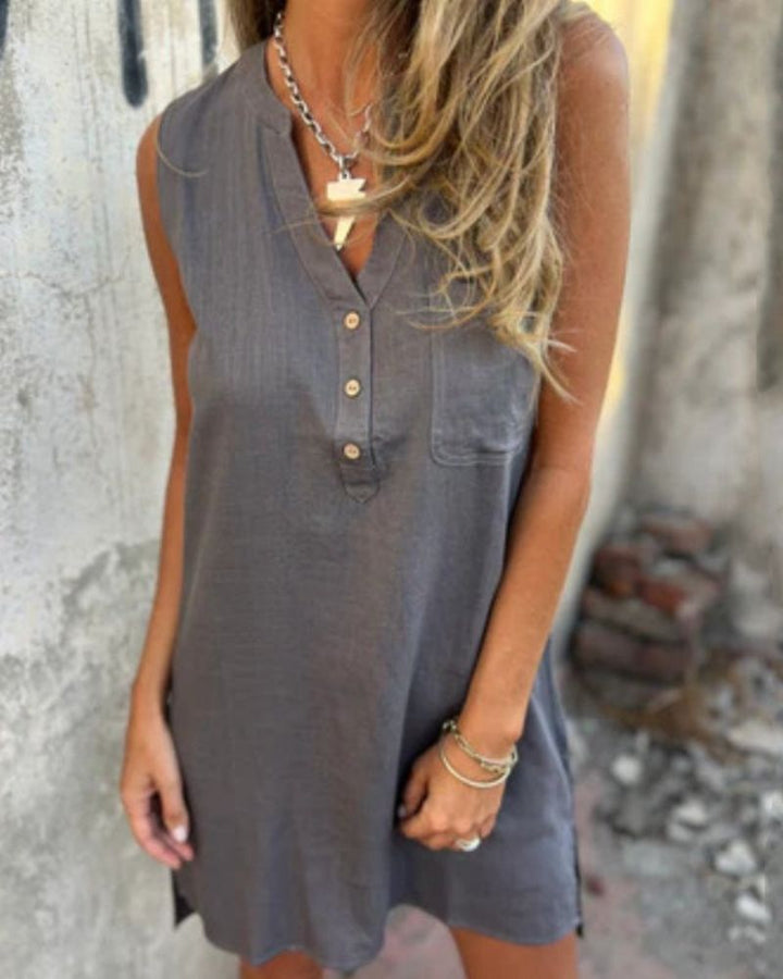 Apare Boho Sleeveless Dress - Elena Harper