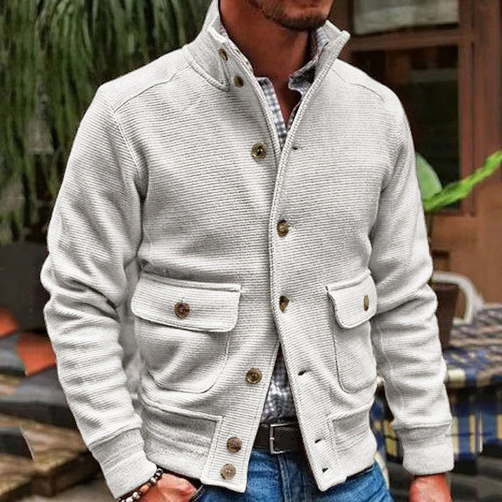 LAURENT MONACO | HIGH COLLAR JACKET FOR MEN