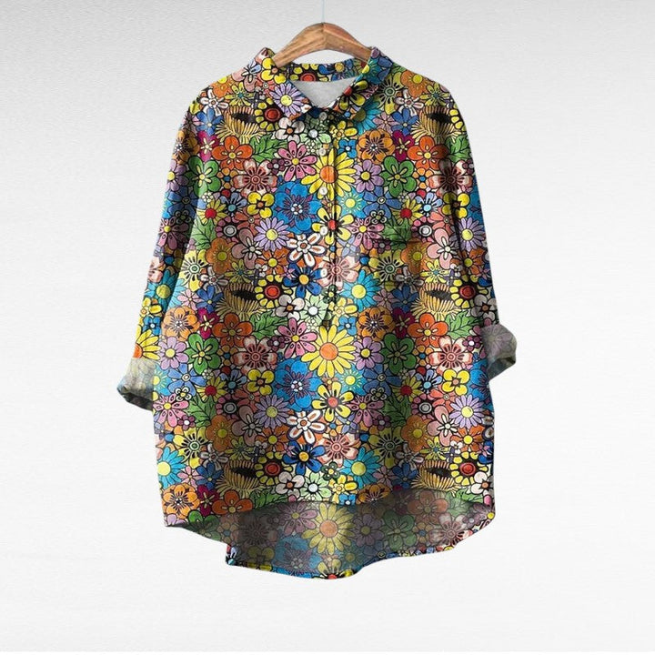 Ariana Elegant Breezy Summer Blouse - Elena Harper