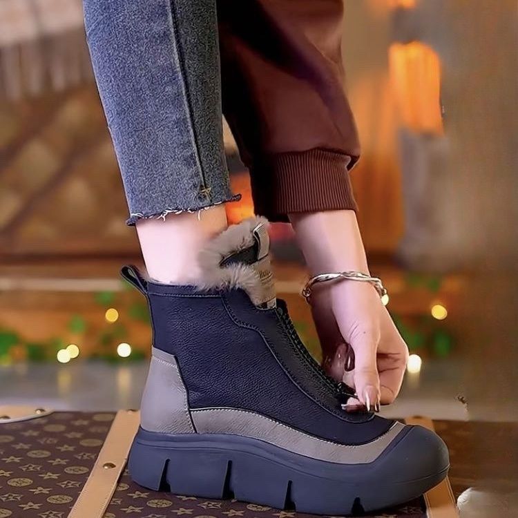 Bettina - Leather Ankle Boots for Everyday Use