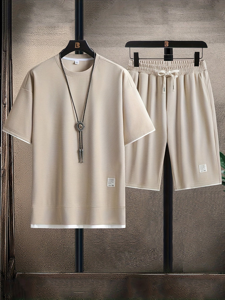 LAURENT MONACO | TEXTURED KNIT SET FOR MEN
