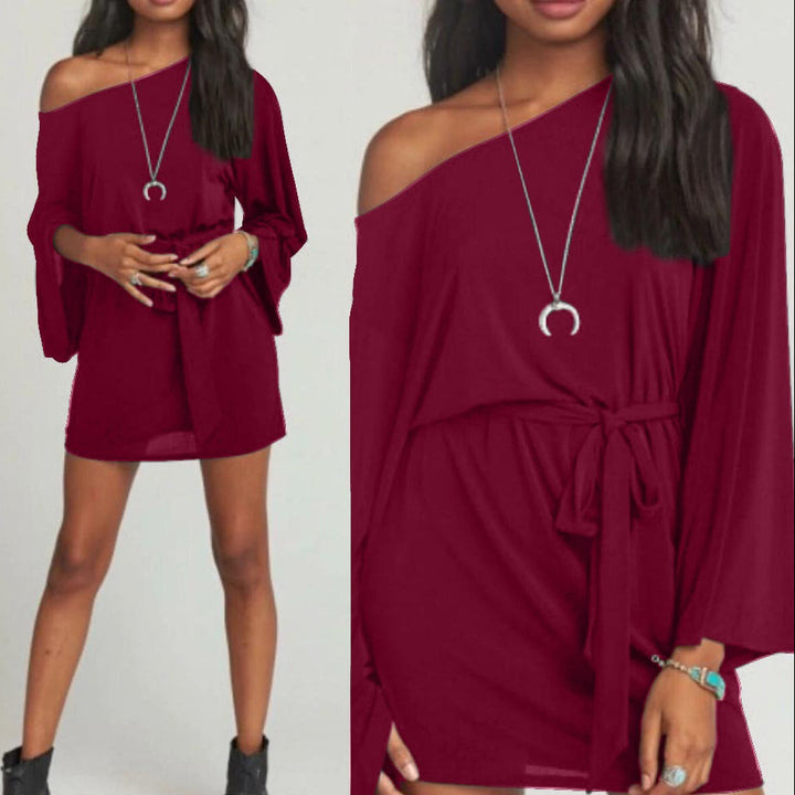 Simonetta Soft Whisper Dress, view 3 - Elena Harper