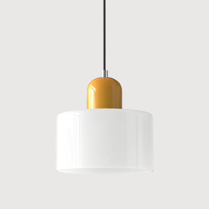 Retro Glass Pendant Lamp with Adjustable Cord