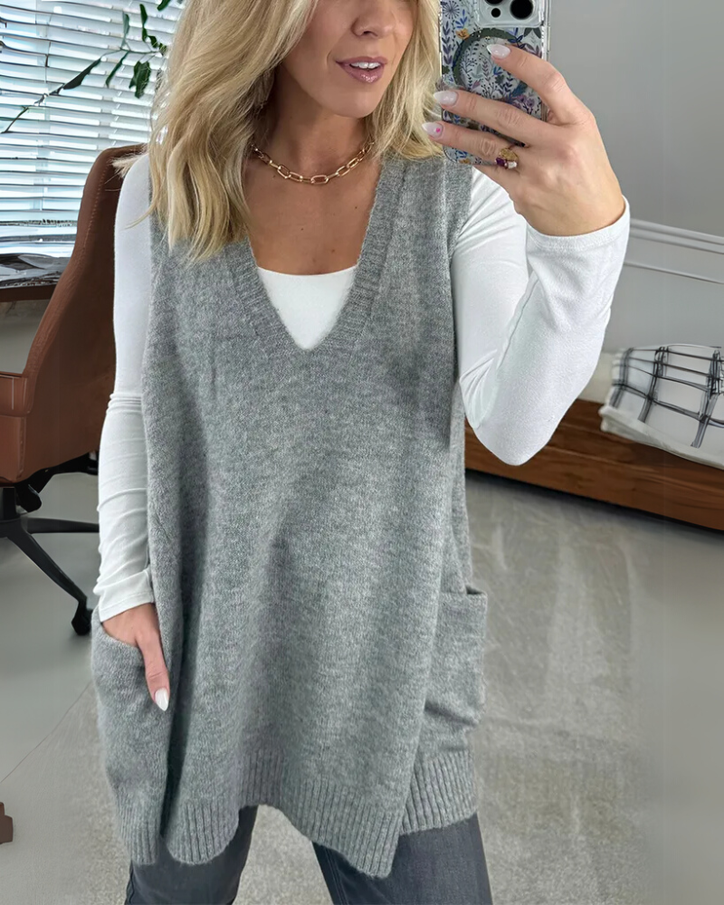 Arola Cozy Knit Vest