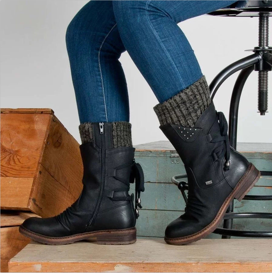 Maxwell Waterproof Boots, view 8 - Elena Harper