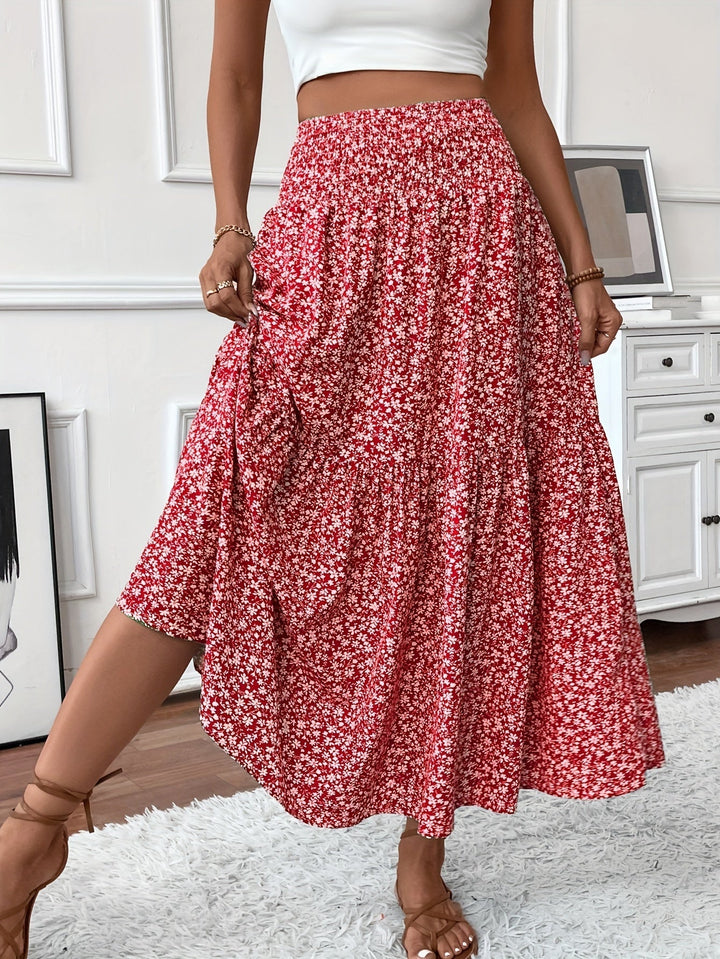 Elena Ditsy Floral Skirt