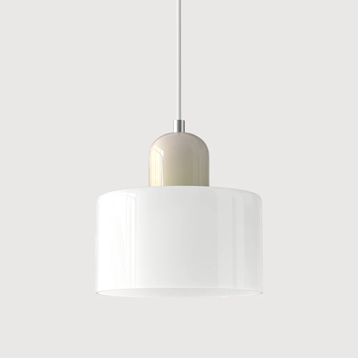 Retro Glass Pendant Lamp with Adjustable Cord