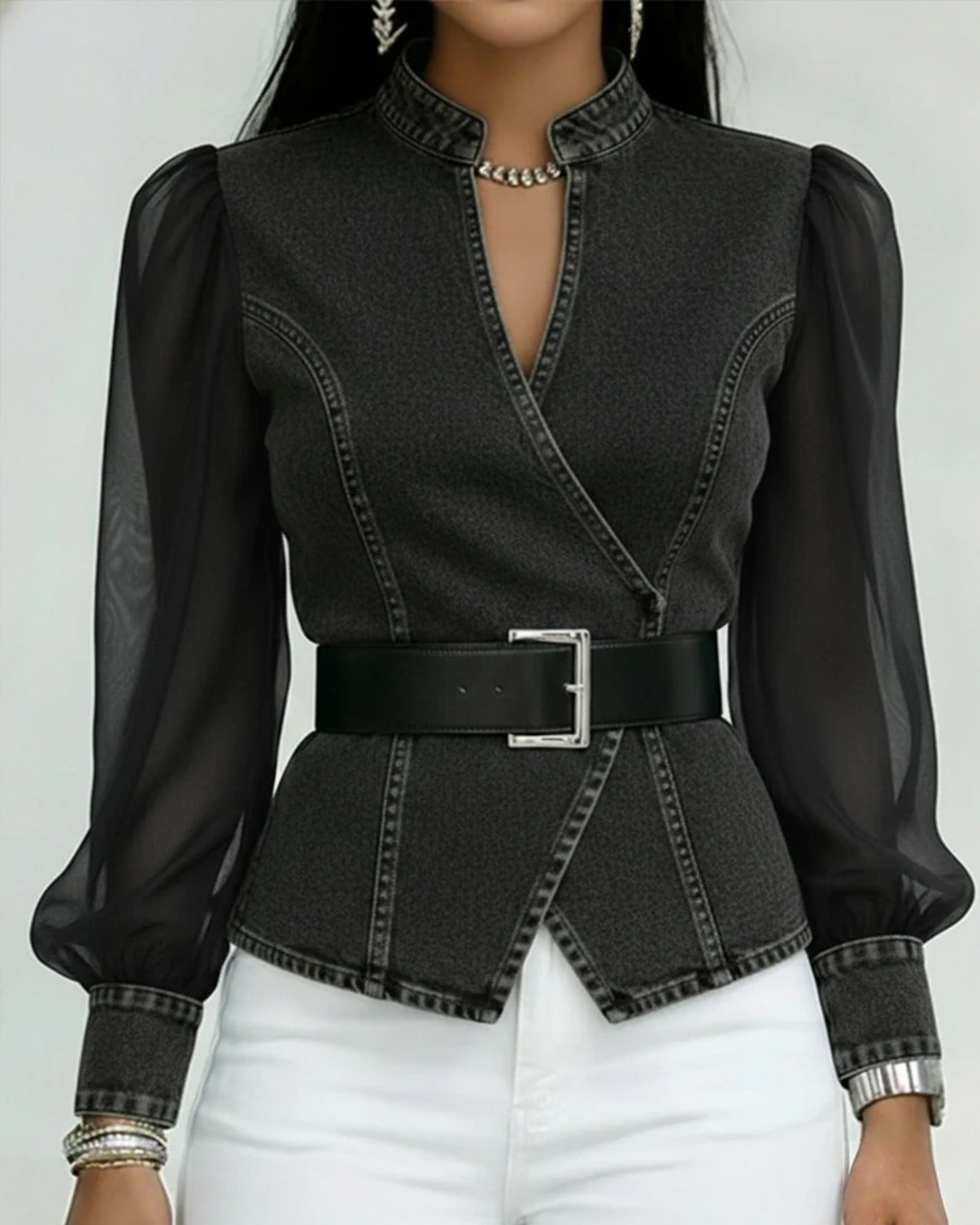 Alessia™  |  Effortless soft luxurious fabrics Top