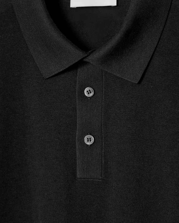 HARRINGTON OXFORD | MERINO BLEND KNIT POLO SHIRT FOR MEN