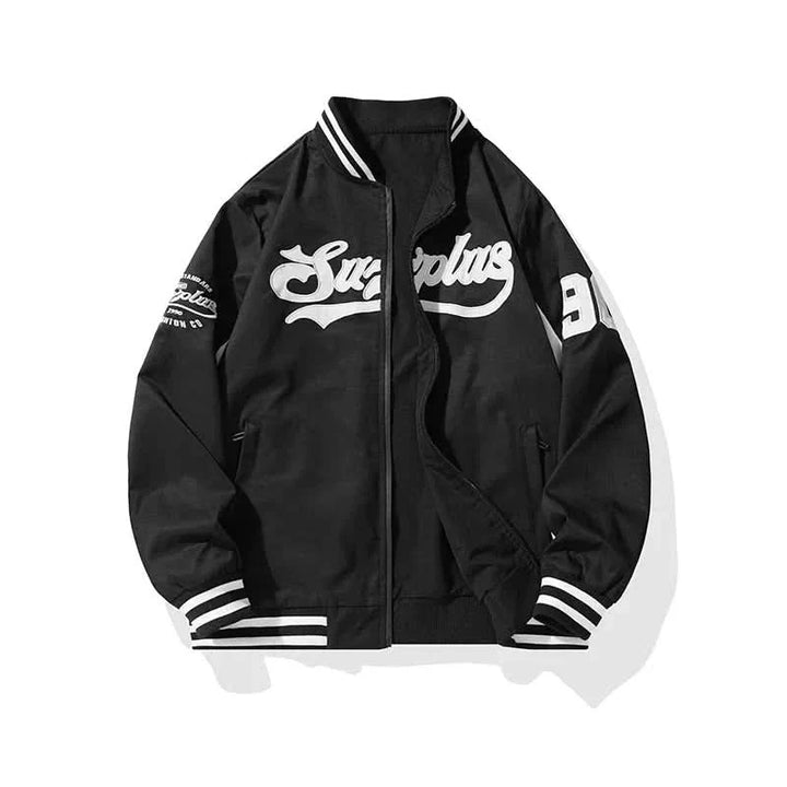 Noah | Casual and Sporty Varsity Bomber Jacket