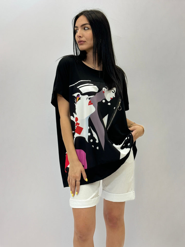 Willemien™  |  soft luxurious fabrics T-shirt Comfortable Print