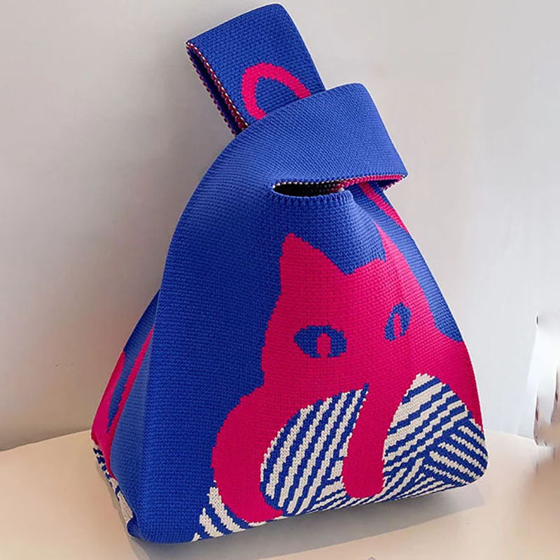 Creative Cat Pattern Handbag