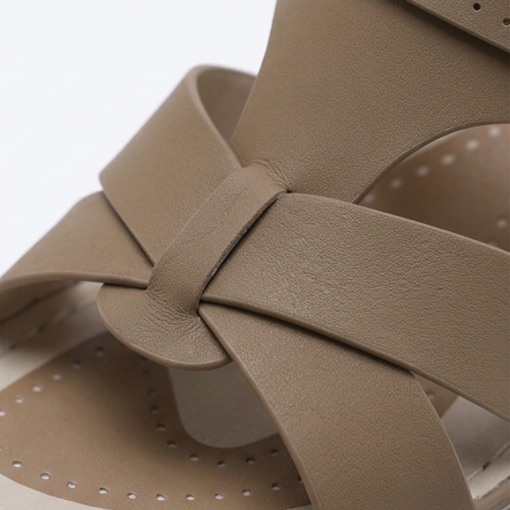 CloudLift Supportive Comfort Wedge Sandals - Elena Harper