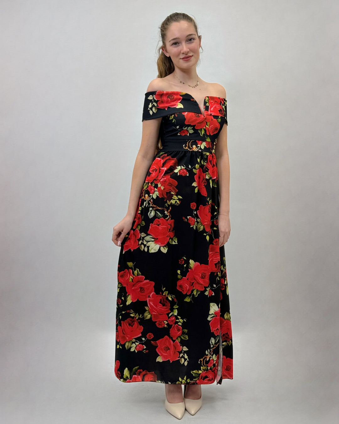 Karina™  |  Sleeveless Floral Dress