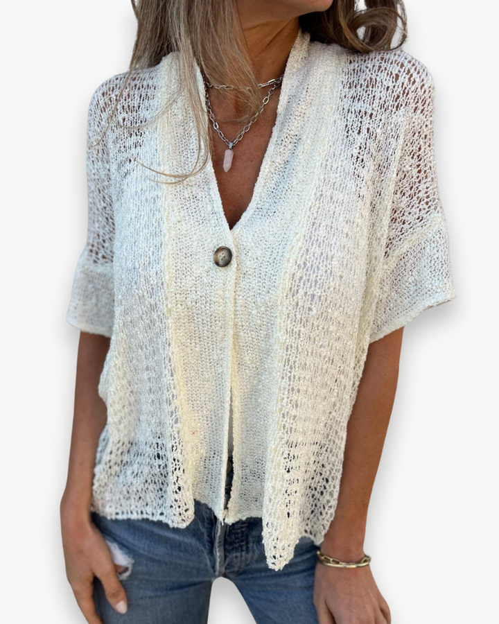Lightweight Knit Top for Women | Elegant