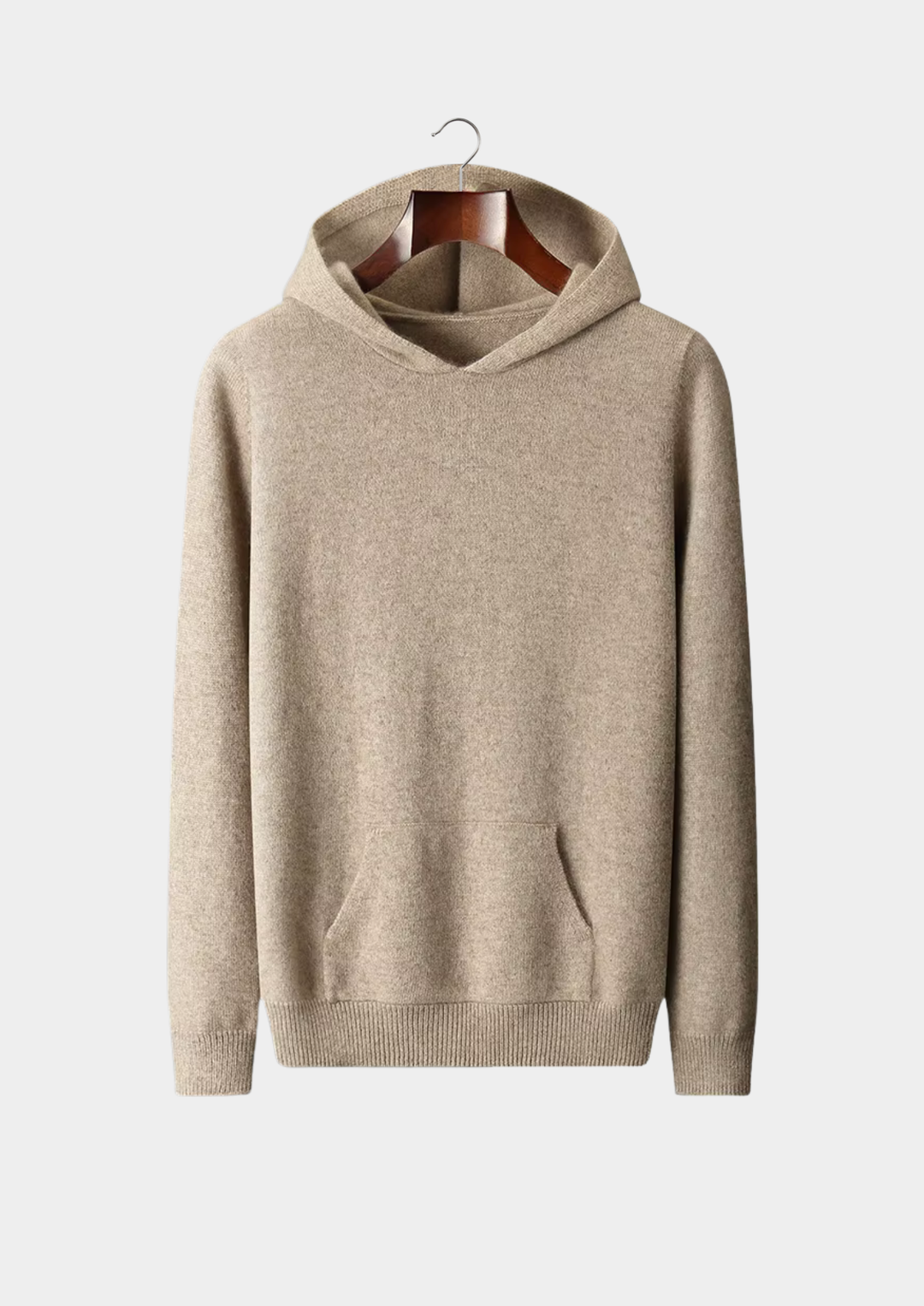 Emma & Rose cashmere essential hoodie — premium knitwear