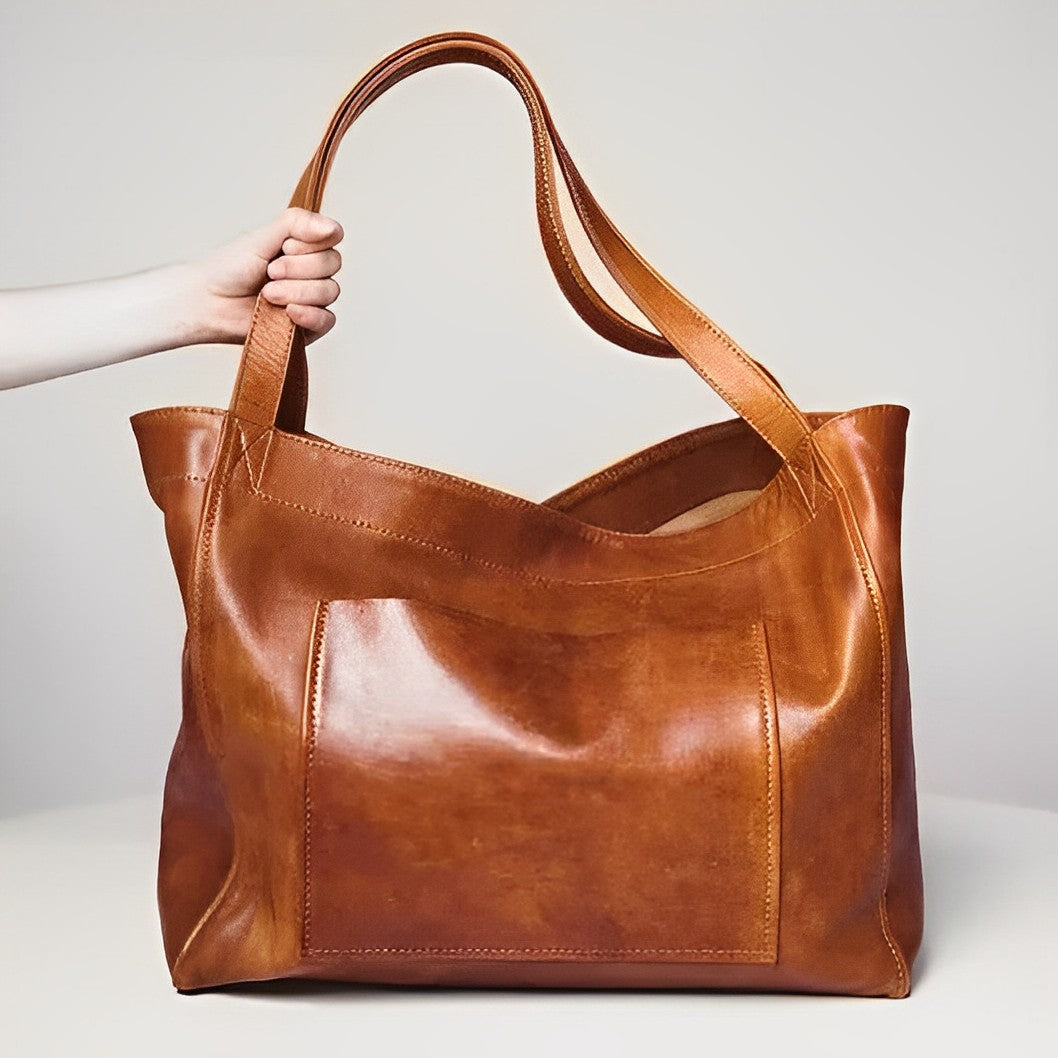 Roxiany - Vintage Leather Shoulder Bag