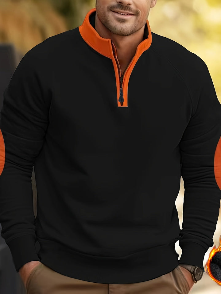 Lennard Casual Long Sleeve Sweatshirt, view 3 - Elena Harper