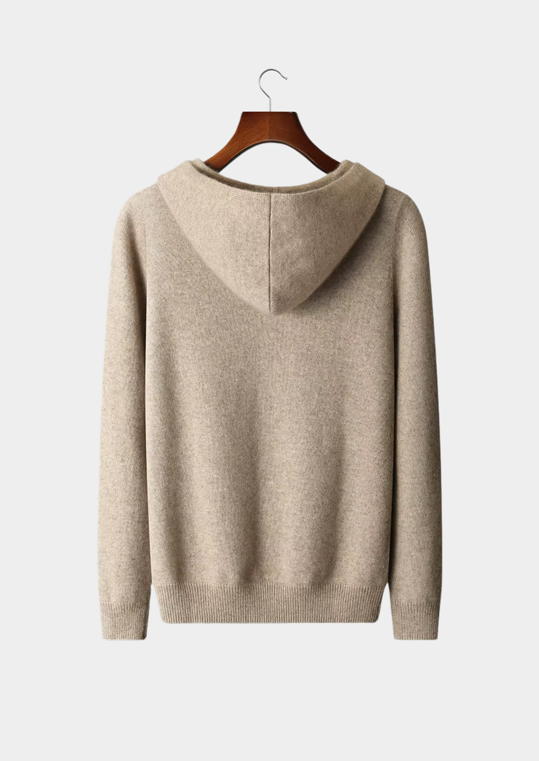 Emma & Rose cashmere essential hoodie — premium knitwear