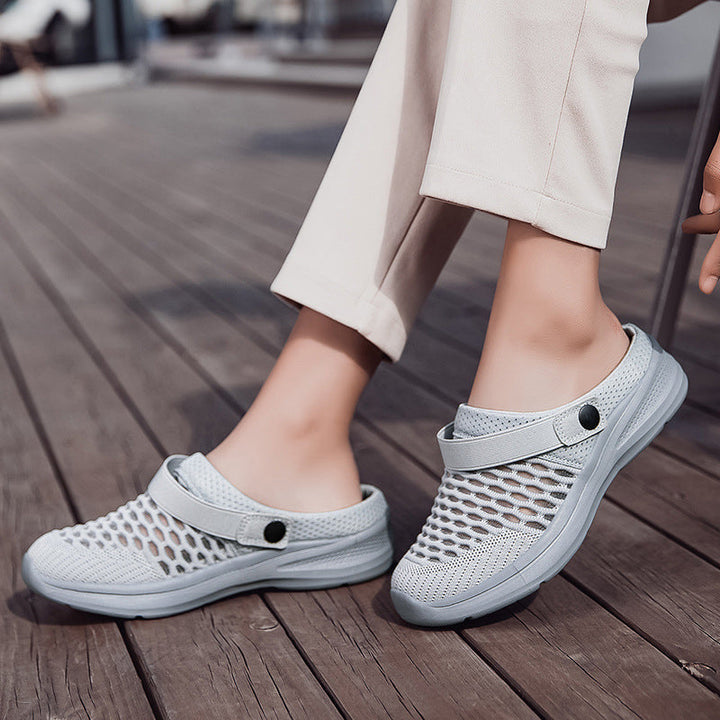 Lysa Comfort Sandals with Mesh, view 7 - Elena Harper