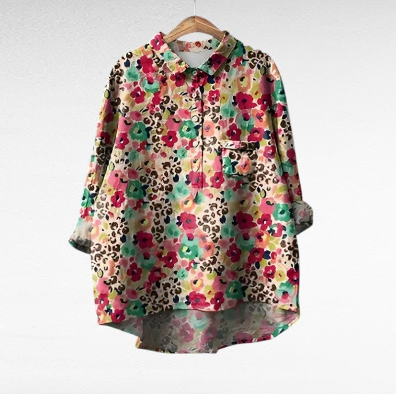 Ariana Elegant Breezy Summer Blouse - Elena Harper