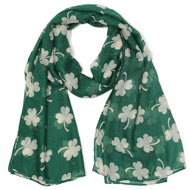 Printed Clover Scarf