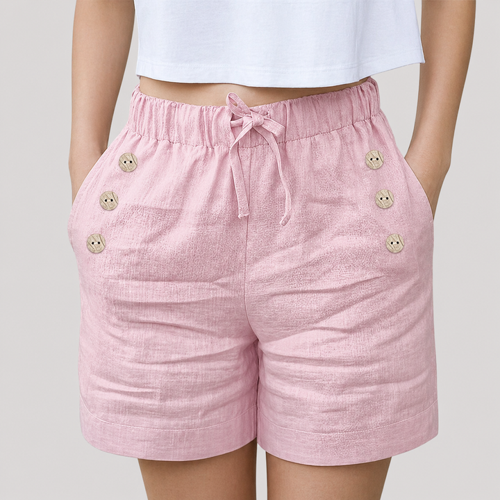 Gail | Women's Tailored Elasticated Waist Summer Shorts