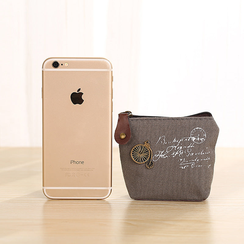 Vintage Canvas Wallet