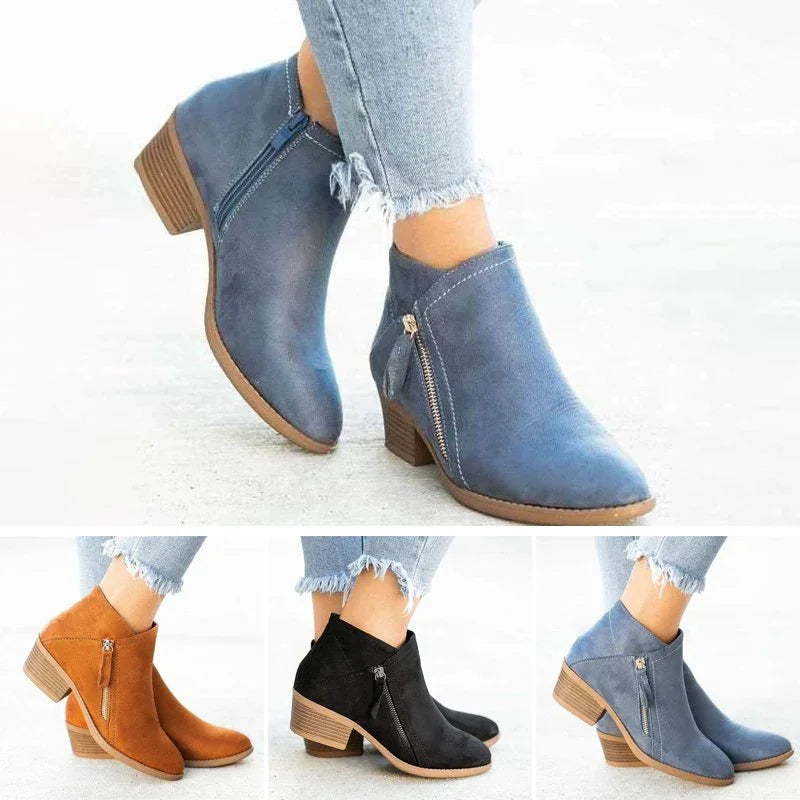 Gabrielle - Elegant Comfortable Leather Boots for Women