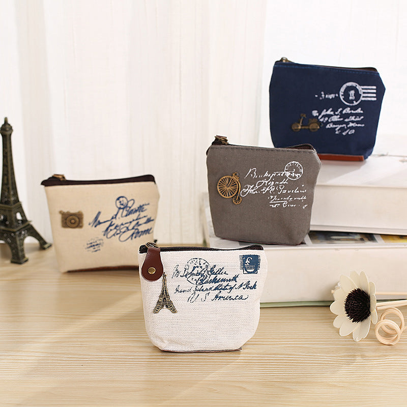 Vintage Canvas Wallet