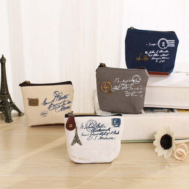 Vintage Canvas Wallet