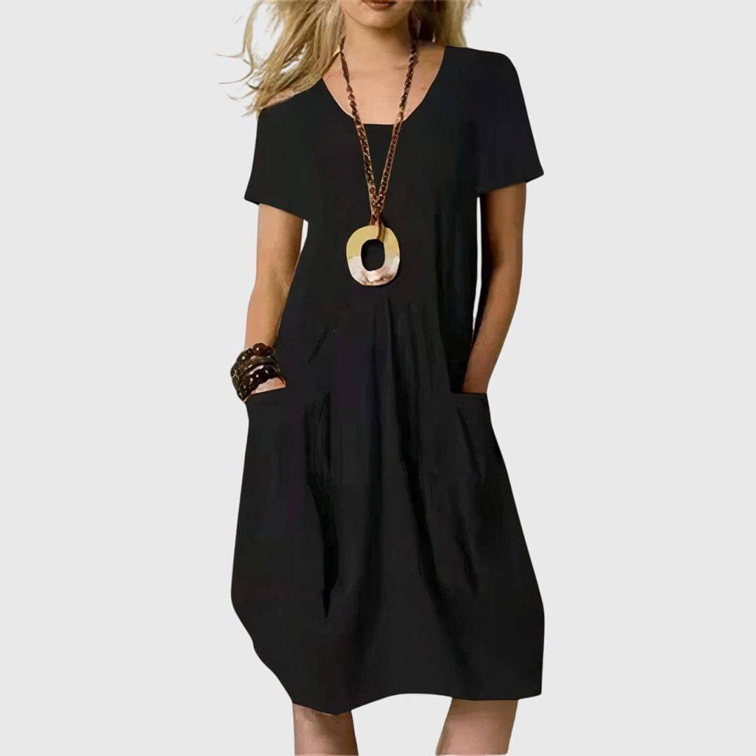 Emma & Rose Cape Town Naomi™ casual dress in lightweight fabric, featuring a relaxed fit and stylish design.
