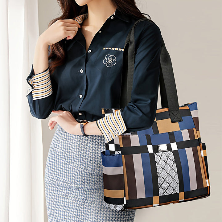 Vintage Checkered Bag