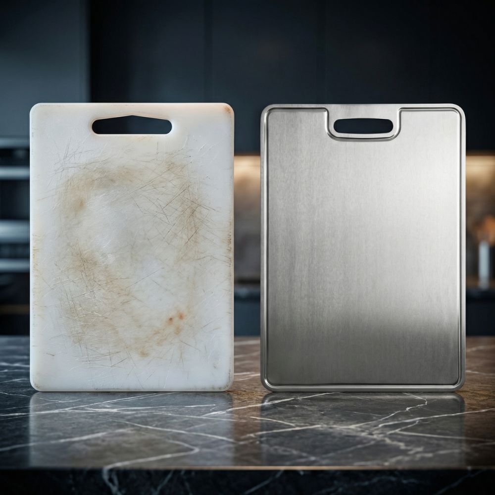 Frying Pan with Titanium Coating - Non-Stick Layer for Induction