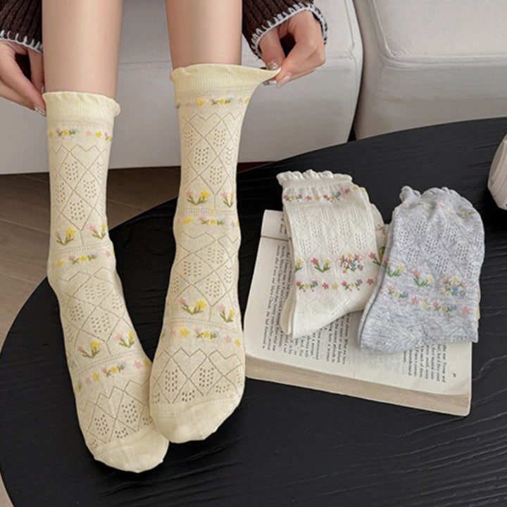 Casual Floral Socks