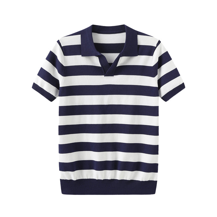 NOBA Striped Polo