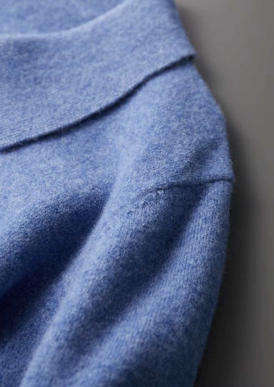 Emma & Rose wool half-zip knit polo — premium knitwear