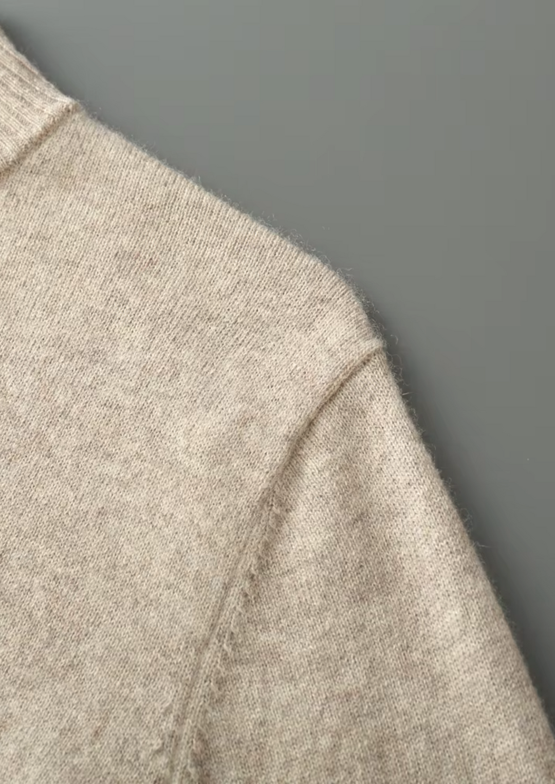 Emma & Rose wool half-zip sweater — premium knitwear