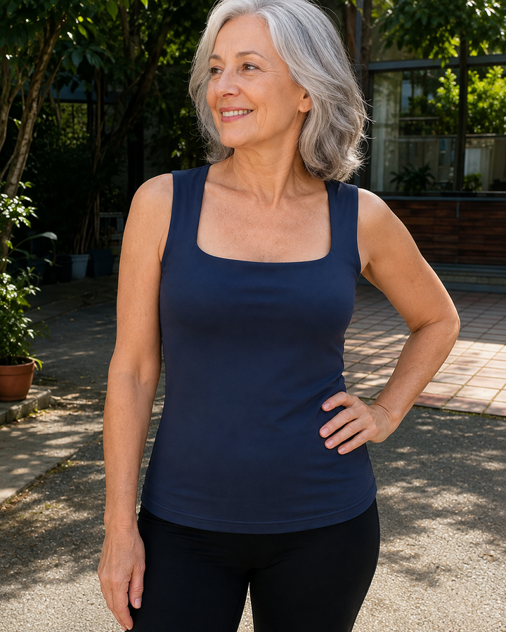 Hester™ | Comfortable Tank Top with Built-in Bra