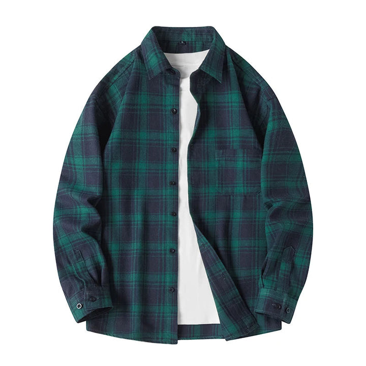 HARRINGTON OXFORD | PLAID SHIRT FOR MEN