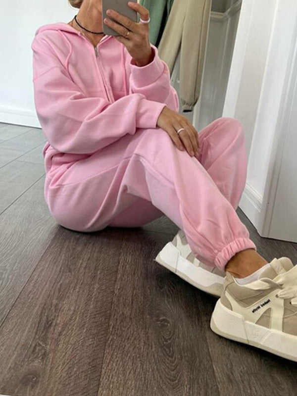 Leslie Casual and sporty tracksuit for women, view 8 - Elena Harper