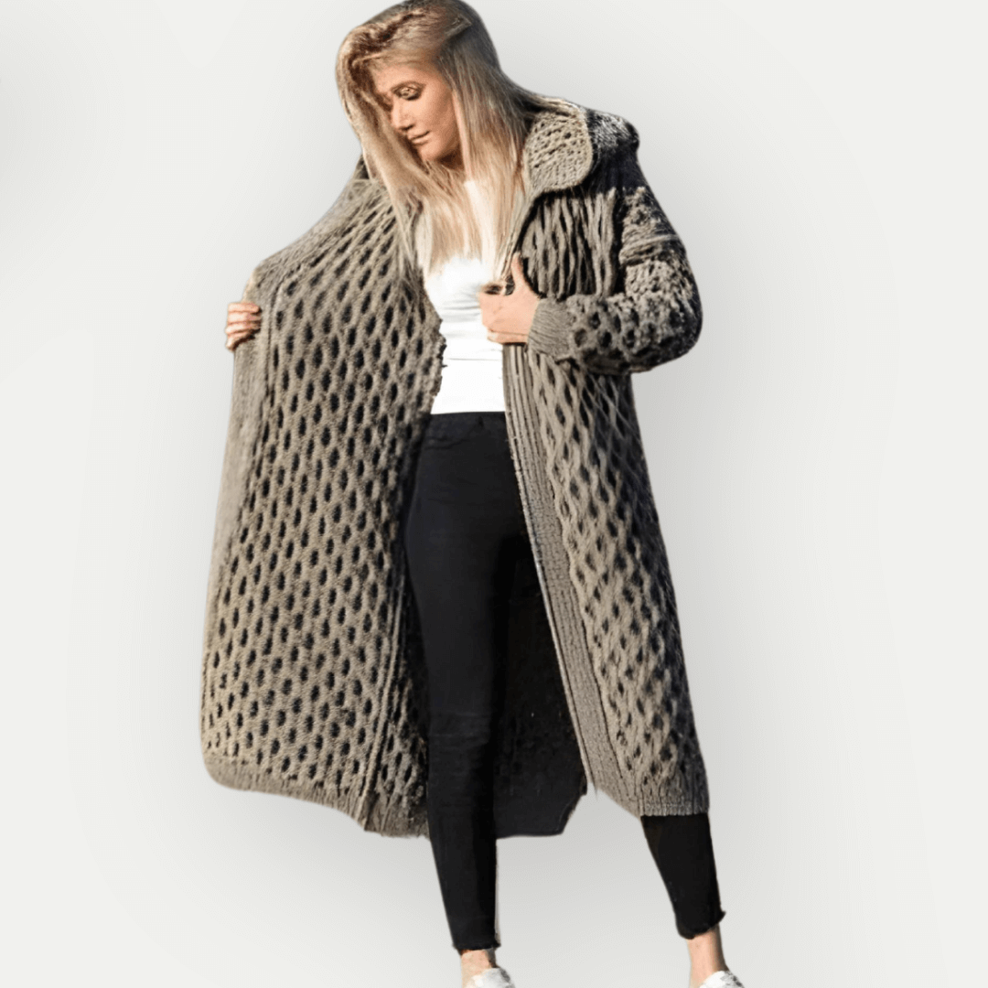 Women's Hooded Long Sleeve Jacket
