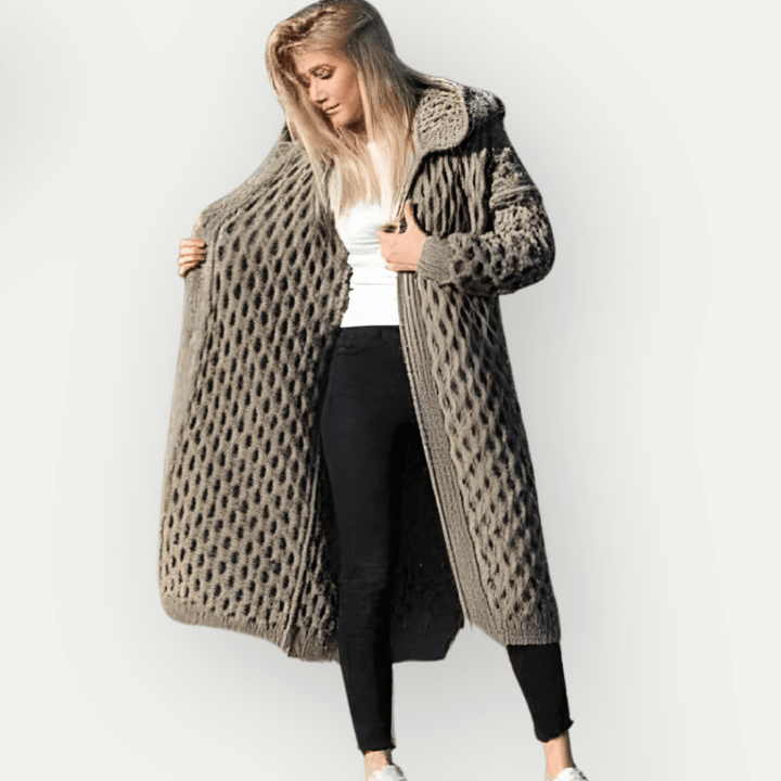 Women's Hooded Long Sleeve Jacket