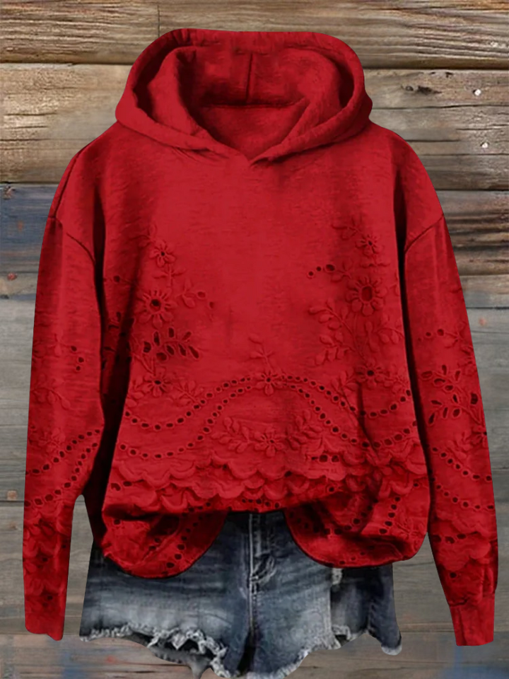 Sophie | Floral and Casual Women's Hoodie